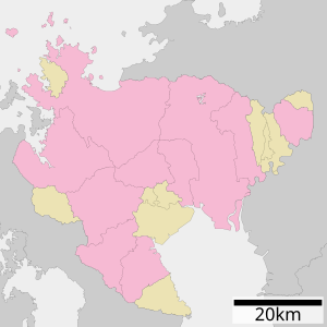 佐贺县行政区划在佐贺县的位置