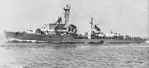 ORP Wicher of the Polish Navy