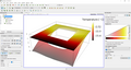Heat transfer visualization in ParaView 5.0.