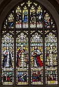 Sianed glass, St John the Baptist Church, Peterborough