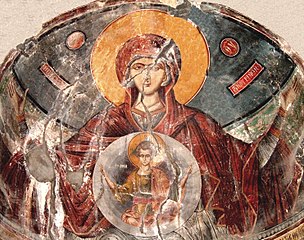 Fresco in Holy Apostles church in Kastoria (16th)