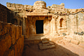 Entrance to the cave, near Amman, Jordan