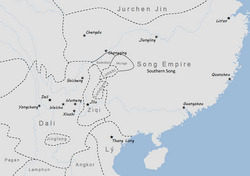 Luoshi and neighboring Yi Kingdoms