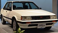 Toyota Corolla GT 4-door sedan (AE82)