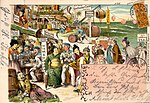 1898年的明信片：青岛人的市井生活
