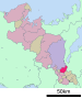 宇治市在京都府的位置