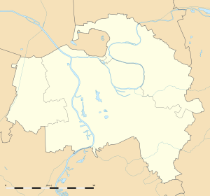 维勒克雷讷在马恩河谷省的位置