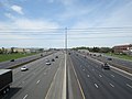 Collector–express roadway configuration on Highway 401