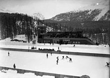 Olympic ice rink in St. Moritz