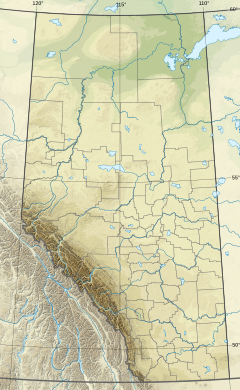 Mount Victoria is located in Alberta