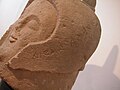 Etruscan warrior head cippus