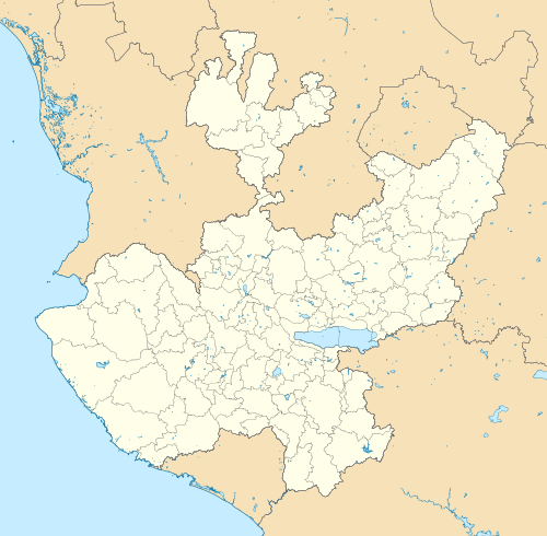 2012–13 Tercera División de México season is located in Jalisco