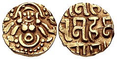 Muhammad's mint based on the Chahamana/Gahadavala model