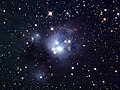 NGC 7129 as imaged through a 24-inch telescope on Mt. Lemmon