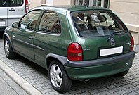 Opel Corsa three-door (1997–2000)