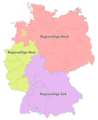 The Regionalligen from 2008 to 2012.