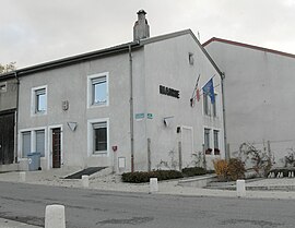 The town hall in Saizerais