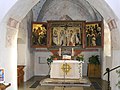 Side altar of the Multscher School in the Parish Church of Scharenstetten (originally in the Ulm Minster)