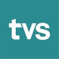 TVS logo used from October 10, 2020, until December 30, 2023.