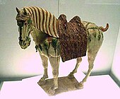 Sancai horse, Tang dynasty, c. 700 AD