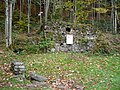 Remains of the Brunnenhof below the Hirschbach Falls