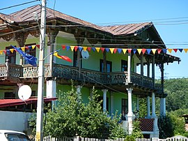 The Dincă Schileru house in Bâlteni