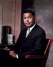 Edward Brooke III (LAW '48) – first African-American elected to the U.S. Senate, Presidential Medal of Freedom recipient