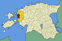 Ridala Parish within Lääne County.