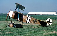 Arthur Rahn's Fokker Dr.I, serial 433/17.