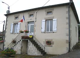 The town hall in Gillaumé