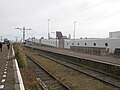 The train bay platforms at Hoek van Holland Haven, 2017. Currently replaced by additional metro platforms.