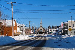 avenue de l'Église in Lac-des-Écorces