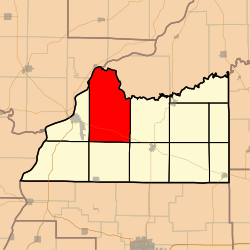 Location in Cass County