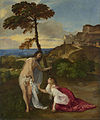 Titian. Noli me tangere