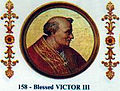 158-Blessed Victor III 1086 - 1087