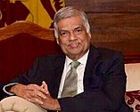 Ranil Wickremesinghe in 2017