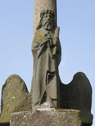 "Christ aux outrages". Part of the Senven-Léhart calvary