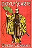 Theatrical poster for "The Mikado"