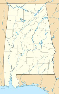 西登斯维尔在阿拉巴马州的位置