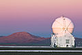 VLT's Auxiliary Telescope (AT) 2 with Cerro Armazones in the background. Credit: ESO/G. Lombardi