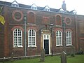 The Old Grammar School in the church square – now part of the Bucks County Museum complex