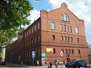 Main building from Krasiński Street