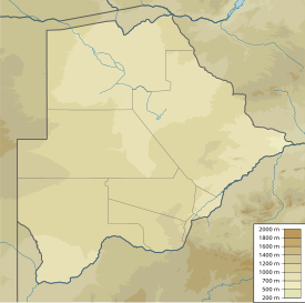 Matsieng Footprints is located in Botswana