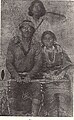 Navajo chief Manuelito with his wife and son, 1868