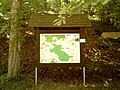 Information board for the "Kleiner Deister leisure region"