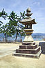 A stone lantern (tōrō)