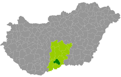 Jánoshalma District within Hungary and Bács-Kiskun County.