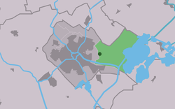 Location in the former Sneek municipality