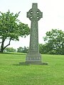 A Celtic Cross grave marker at Calvary Cemetery, Cleveland, OH