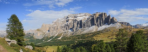 Sella group - View from West
